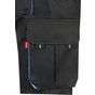 Velilla Bermuda multipoches bicolore black/sky_blue