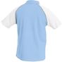 kariban Polo Baseball sky/l.g/wh