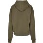 Build Your Brand Ultra Heavy Cotton Box Hoody olive