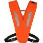 Korntex Kids Hi-Vis safety collar Haiti with safety clasp Signal orange