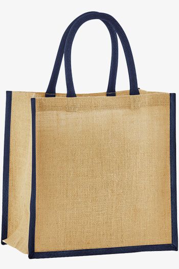 Image produit Sac de marché en jute amidonné naturel