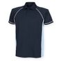 finden-&-hales Men's Piped Performance Polo navy/sky/white
