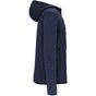 ProAct Veste capuche chinée homme navy_melange