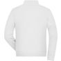 James&Nicholson Men´s Doubleface Work Jacket -SOLID- white