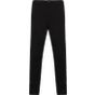 Henbury Men's stretch chino with flex waistband black