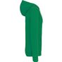 Kariban sweat-shirt zippé capuche contrastée light_kelly_green/white