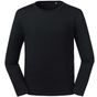 Russell-pure-organic Men's Pure Organic Long Sleeve Tee - black - XL