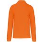 kariban Polo manches longues homme orange