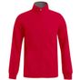 Promodoro Men´s Double Fleece Jacket red/light_grey
