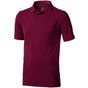 Elevate Polo manches courtes pour hommes Calgary - burgundy - L