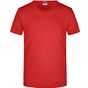 James&Nicholson Men´s Slim Fit V-T red