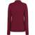 JHK Polo regular lady long sleeves burgundy