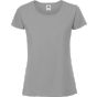 fruit of the loom Ladies Iconic 195 ringspun premium T zinc
