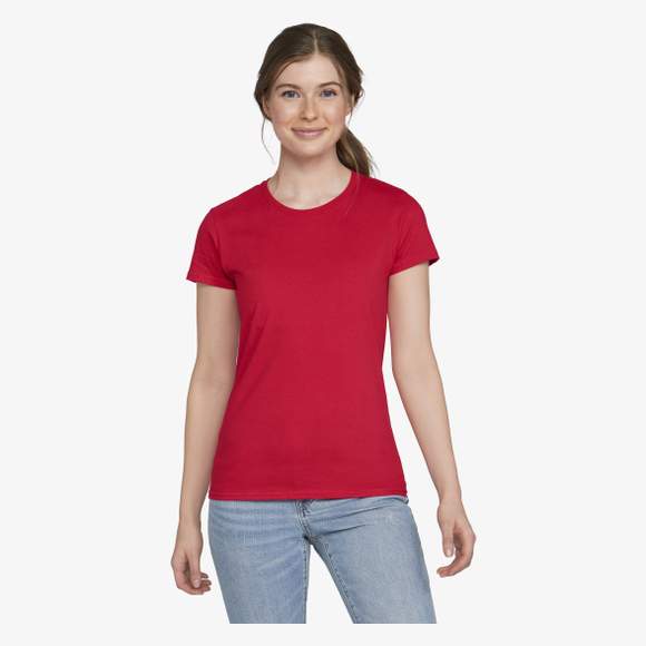 Premium Cotton Ladies` RS T-Shirt Gildan