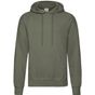 fruit of the loom Classic Hooded Sweat olive_classique