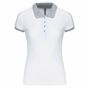 Kariban Polo piqué bicolore femme white/oxford_grey