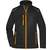 James&Nicholson Ladies´ Hybrid Jacket black/neon_orange