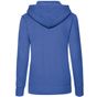 fruit of the loom Classic Hooded Sweat Lady-Fit bleu_royal