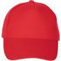 k-up Casquette coton épais - 5 panneaux red