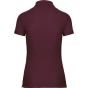 WK Designed To Work Polo manches courtes femme wine