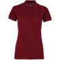 Asquith & Fox Polo femme classique polycoton burgundy