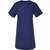 Build Your Brand Ladies Tee Dress light_navy