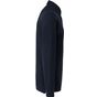 Kariban French rib - Polo côtelé manches longues navy/Jean
