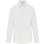 Kariban Chemise coton / élasthanne manches longues homme white