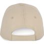 K-up Casquette en coton et polyester recyclés K-loop tracking - 6 panneaux beige