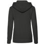 fruit of the loom Classic Hooded Sweat Lady-Fit noir