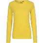 Neutral Ladies Long Sleeve T-Shirt yellow