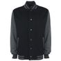 fdm Varsity Jacket - black/charcoal - 2XL