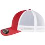 flexfit Flexfit 360 Omnimesh Cap 2-Tone red/white