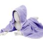 A&R Serviette à capuche pour bébé Babiezz® Light purple