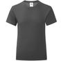 fruit of the loom Girls Iconic 150 T graphite_clair