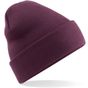 Beechfield Bonnet Original à revers plum