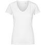 Xo by Promodoro Women´s V-Neck T-Shirt white