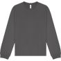 Bella + Canvas unisex 7,5 oz heavyweight long sleeve tee asphalt