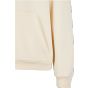 Build Your Brand Fluffy Hoody White sand