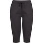 Build Your Brand Ladies Terry 3/4 Jogging Pants charcoal