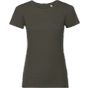 Russell Pure Organic T femme dark_olive