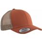 K-up Casquette Trucker modèle rétro - 6 panneaux rustic_orange/beige