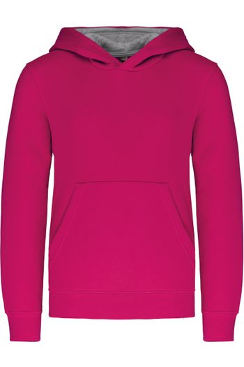 Image produit Sweat-shirt capuche contrastée enfant