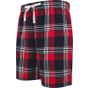 SF Clothing Men´s tartan lounge shorts red_navy_check