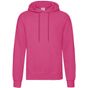 fruit of the loom Classic Hooded Sweat fuchsia