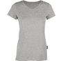 HRM Women´s Luxury V-Neck Tees grey_melange