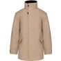 Kariban Parka doublure matelassée beige