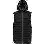 ProAct Bodywarmer à capuche adulte - black - XL