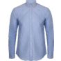 Henbury Men's modern l/s oxford - slim fit blue