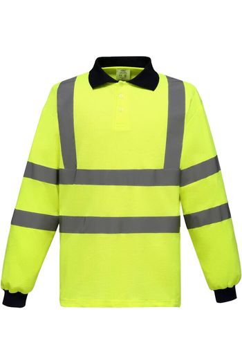 Image produit Polo manches longues haute visibilité